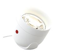 Grau Lampe de table LED Love Focus blanc Ø 9cm/angle d'éclairage 35-80°