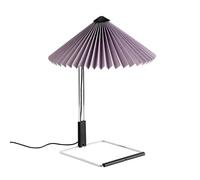 Lampe de table LED Matin S acier poli H 38cm/base 17.4x17.4cm/mirror polished steel