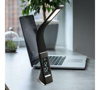 Lampe de table LED lumière tactile gradateur réveil réveil flexo couleurs fixable bureau