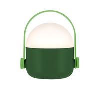 Remember Lampe de table LED Ole avec poignée 13,4 x 15 x 11 cm Vert