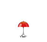 Louis Poulsen Lampe de table Panthella 160 The Originals portable à batterie Opal Red