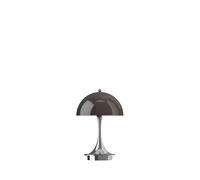 Louis Poulsen Lampe de table Panthella 160 Portable v3 LED avec batterie Opal Brown