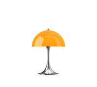 Lampe de table LED Panthella 250 Portable V3 avec batterie structure chromé HxØ 34,6x25cm
