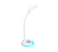 Lampe de table LED rechargeable 5 W Éclairage RVB Intensité variable Alimentation USB