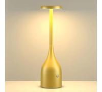 Lampe de table LED rechargeable sans fil pour la maison, l'extérieur et la | Lampe de table LED rechargeable avec batterie de 5000 mAh pour intérieur et extérieur, parfaite pour la maison