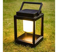 Lampe de Table LED Rechargeable Solaire 3 Niveaux de Luminosité Contrôle Tactile Lampes de Chevet étanche Lanterne Solaire Extérieur Pour Terrasse Camping Lecture