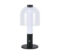 Lampe de table LED rechargeable USB V-TAC 2W en métal et verre Touch Dimmable