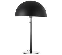 Lampe de table LED rétro champignon gris lampe d'appoint salon lampe de chevet lampe de table chambre à coucher, métal,9W 810lm blanc chaud, DxH 45 x 73 cm