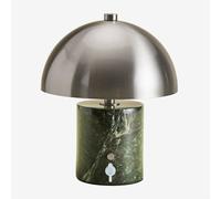 Lampe De Table Led Sans Fil En Fer Et Pierre Naturelle Nicolas ¿25 Cm