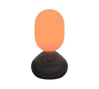 Grau Sun Home Lampe de table LED frêne noir Ce luminaire comporte des modules à LED prémontés de classes énergétiques A A++, A+, A