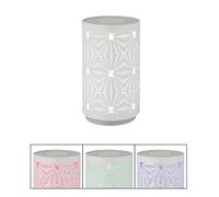 Lampe de table LED Touch Changement de couleur Lampe de table Lampe de salon Lampe de chevet Batterie, câble USB, couleurs RGBW, DxH 8x14 cm