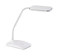 Lampe de table LED Touchdimmer 3 niveaux Lampe de chevet blanche réglable, 5W 450lm blanc chaud, LxlxH 16,5x10,8x58 cm