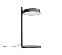 Lampe de table LED w242 Pastille alu b2 HxØ 39.5x19.5cm