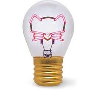 Legami Lampe de table Kitty – en forme d'ampoule rechargeable USB sans fil – Multicolore