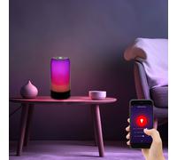 Lampe De Table Lampe D'Entrée Smart App Arc-En-Ciel Bluetooth Dimmer RGB LED