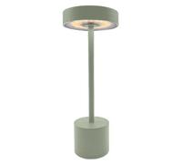 Lampe de table LUMISKY de table sans fil touch LED vert olive