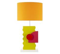 Mauro Ferretti – Lampe de table Color B – MDF et tissu multicolore – 60,5 x 30 x 30 cm