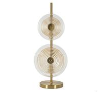 Lampe à Poser Design en Verre "Venice" 63cm Or