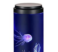 Lampe De Table Méduse - LED À Couleur Changeante, Veilleuse D'aquarium, Jouet Éducatif D'apprentissage, Design Lumineux Relaxant | Pour Lampe De Table Maison Chambre École Dortoir Bureau Sol A