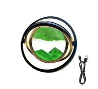Lampe de table mobile avec art du sable - Ornement avec peinture au sable, lampe de chevet créative avec art du sable | Lampe de peinture au sable rotatif à 360°, lampe resist