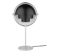Lampe de table Multi-Lite structure chrome H 50cm/Ø 25.5cm/base Ø16cm