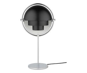Lampe de table Multi-Lite structure chrome H 50cm/Ø 25.5cm/base Ø16cm
