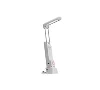 Lampe de table multifonction LED rechargeable 2 en 1 (blanche 2600 mAh), lampe de poche pliable, lampe