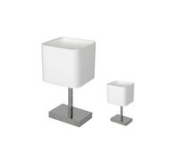 Lampe de table NAPOLI WHITE/CHROME 1xE27 ML6363 Milagro
