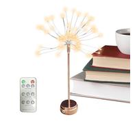 Lampe de table Nest and Flowers - Lumière chaude et ambiance féerique pour l'intérieur | Lampe décorative de Noël 80 LED avec alimentation USB | pour chambre à coucher, salon, fêtes et décorations de