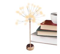 Lampe de table Nest and Flowers - Lumière chaude et ambiance féerique pour l'intérieur | Lampe décorative de Noël 80 LED avec alimentation USB | pour chambre à coucher, salon, fêtes et décorations de