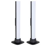 Lampe de table noire Lampe d'appoint moderne Lampe de salon à intensité variable, lampe de lecture Smartlight App Effet Rainbow Timer, 1x LED 2 watts, LxlxH 3x3x32,5 cm