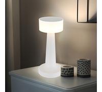 Lampe De Table Noire LED Avec Dimmable Tactile USB H 21,5 Cm