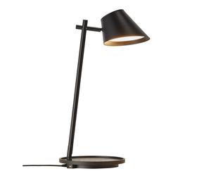 Lampe de table Noire LED Intégrée 14,5W 700lm 2700K STAY - Design For The People by Nordlux 48185003
