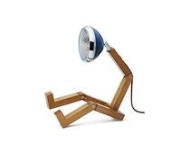 Lampe de table - PIFFANY COPENHAGEN - M. Wattson - Cobra Blue - Bois de frêne - LED