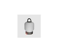 Lampe de table portable, dimmable et rechargeable via usb - verre opale, anthracite Loome Anthracite