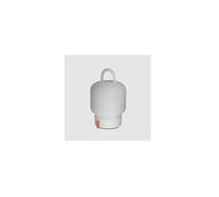 Lampe de table portable, dimmable et rechargeable via usb - verre opale, blanc Loome Cloudy White