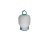 kooduu Lampe de Table Portable, Dimmable et Rechargeable via USB - Verre Opale,