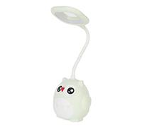 Lampe de Table Porte-stylo, Ventilateur Usb pour étudiant, Petit Soin des Yeux, éclairage Bureau en Forme de Hibou, Nuit pour Stylos de Comptoir Led (#1)