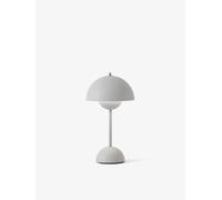 Lampe de table/pot de fleurs portable rechargeable VP9 avec port USB, gris clair mat, style traditionnel OFFRE SPECIALE - 5705385022122