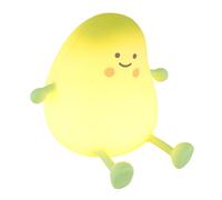 Lampe de table pour enfants Lampe de nuit LED Lampe de chevet Timer à variateur tactile, plastique, LxLxH12,3x12,2x11,1 cm