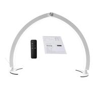 Lampe de table pour ongles - Outil de manucure 40W arqué à télécommande - Lampe de Bureau en Forme de Demi-Lune,Cadeau pour Amie Sœur Femme Étudiante