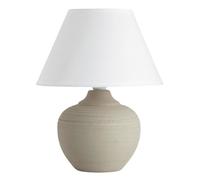 Lampe de table - RABALUX - Molly - Couleur beige et blanc - Céramique - E14 40W