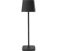Lampe de table rechargeable noire avec protection des yeux 5200mAh 8?12 heures Lampe de bureau à barre en aluminium pour la décoration de la chambre à coucher et de l'espace d'étude