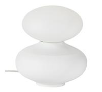 Lampe de table Reflection Oval frame porcelain/PVC white cable 300cm