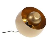 Lampe de table Samuel crème 20,5 cm - Amadeus - Beige - Métal Beige G