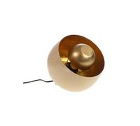 Lampe de table Samuel crème 20,5 cm - - Beige - Métal