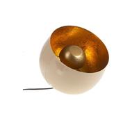 Lampe de table Samuel crème 28 cm - Amadeus - Beige - Métal Beige G