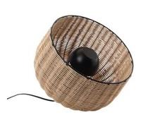 Lampe de table Samuel modèle moyen en bambou - Amadeus - Marron - Rotin Marron G