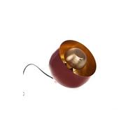 Lampe de table Samuel rouge 20,5 cm - Amadeus - Rouge - Métal Rouge G