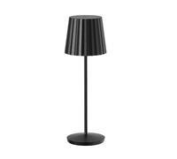 Lampe de table sans fil ABBY Noir H30cm